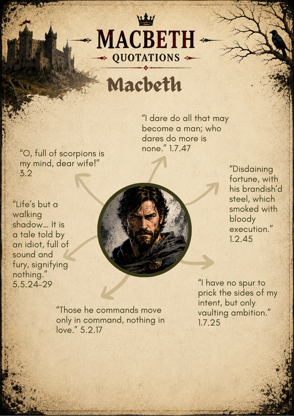 Macbeth Character Quotations