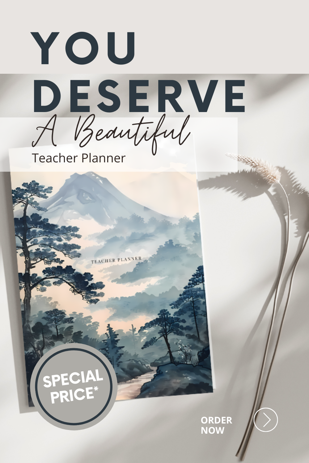 Teacher Planner: Watercolour