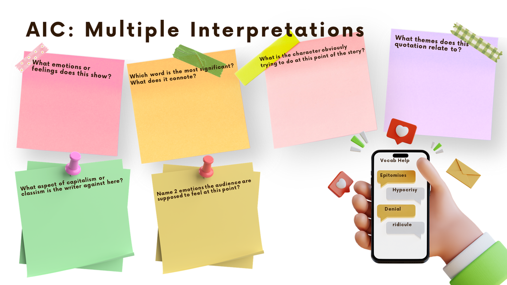 Quotation Analysis A Quotation Analysis Template – English Teacher CPD and Resources